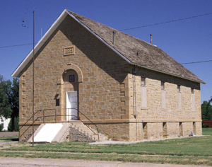Photograph of Springfield Schoolhouse / Springfield Masonic Lodge