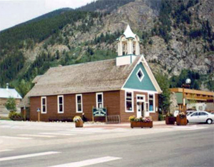 Frisco Schoolhouse in 1996.
